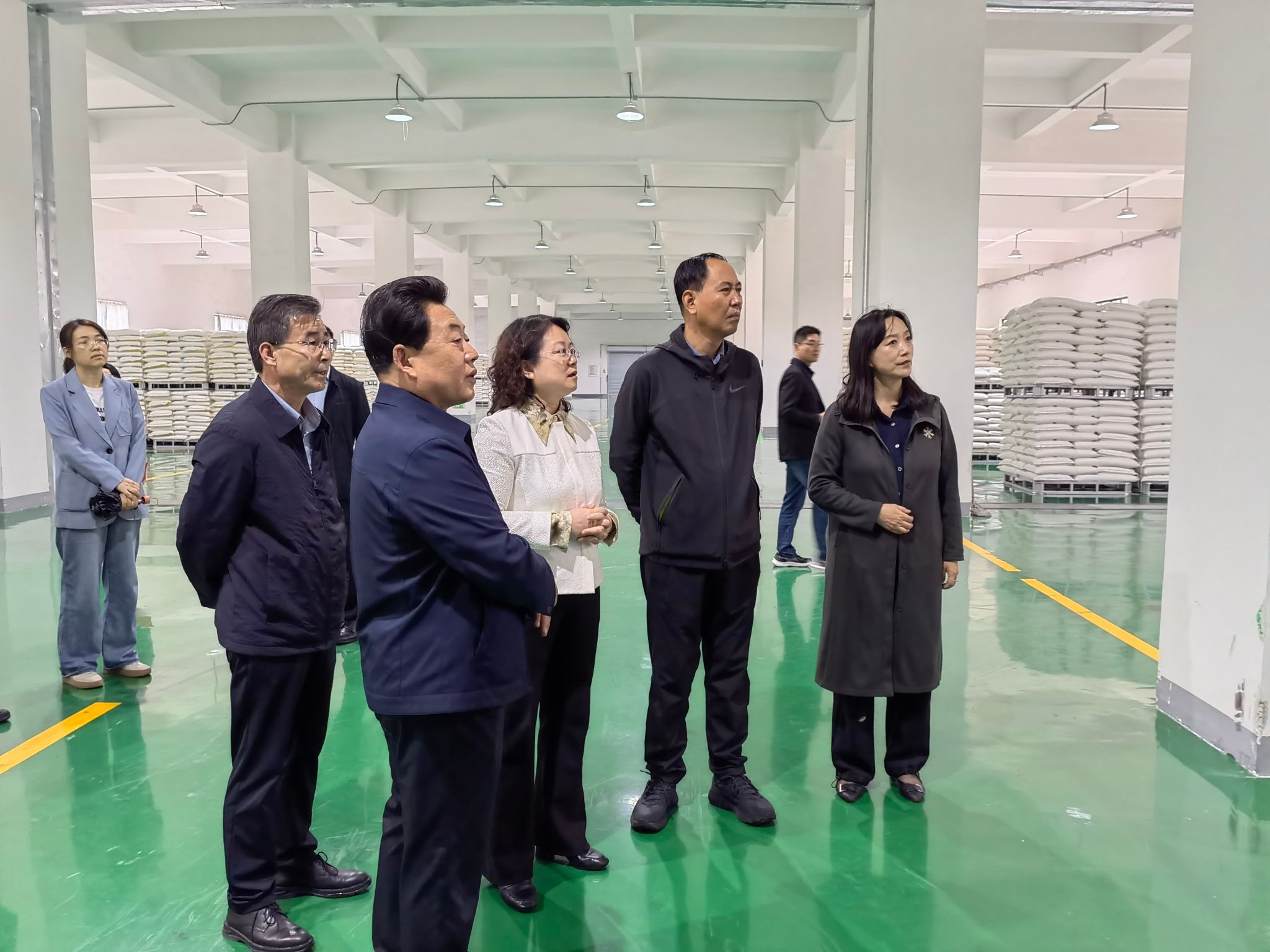 马文静局长赴天水市调研粮食和物资储备工作