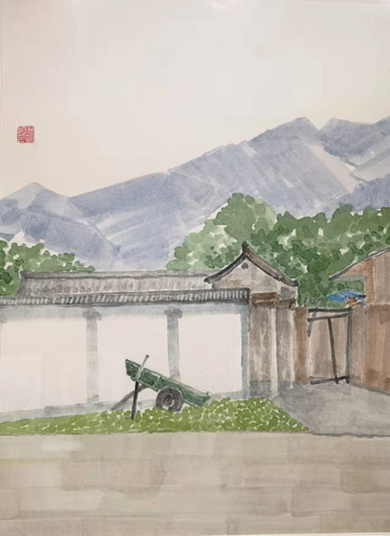 9倪明涛《乡村写生》之二.jpg 9倪明涛《乡村写生》之二.jpg