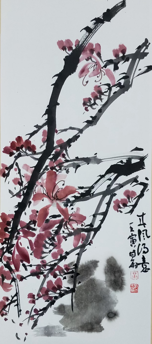 3刘虎森《鲜花赠英雄》.jpg 3刘虎森《鲜花赠英雄》.jpg