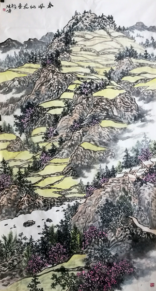 (图一)陈峰《春风桃花香》.jpg (图一)陈峰《春风桃花香》.jpg