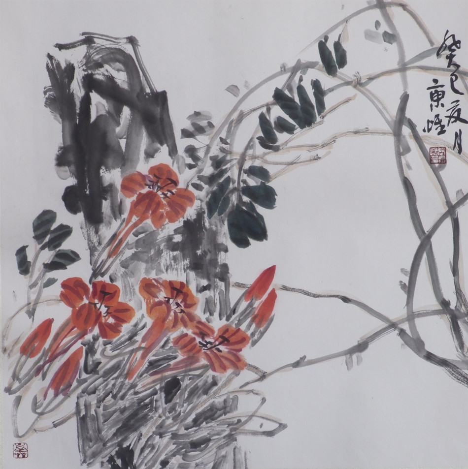 1582186631115789.jpg 6张东怀《凌霄花》.jpg
