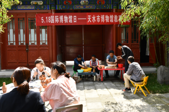 天水市博物馆5·18国际博物馆日系列活动之四——“巧手制陶 追溯文明”社教活动473.png