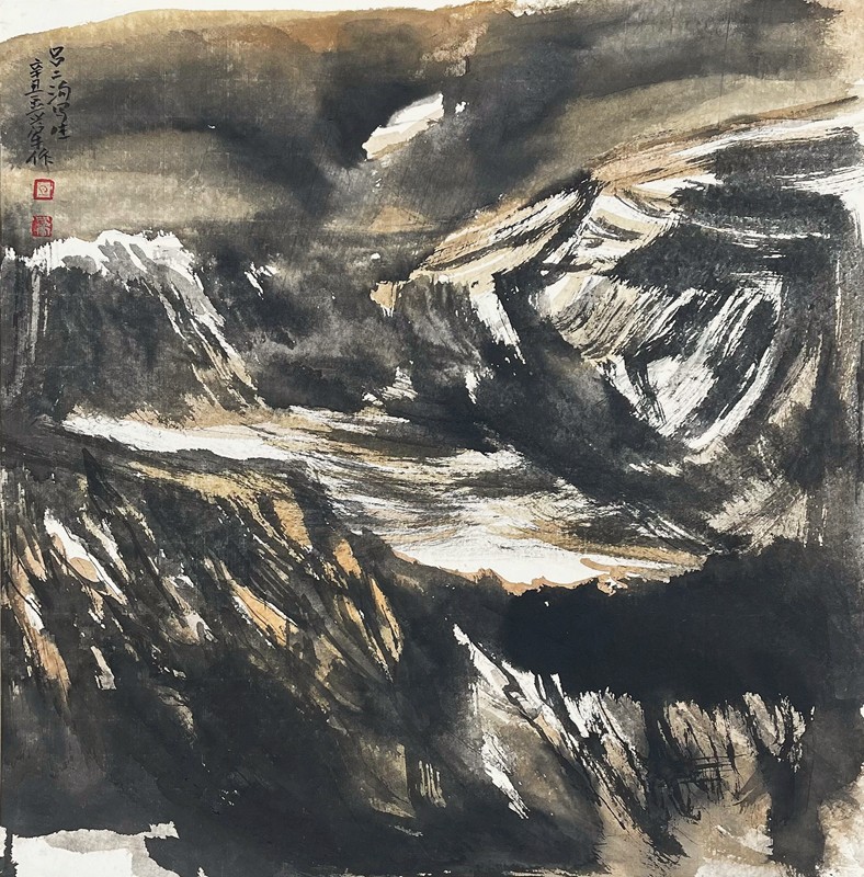 12豆兴军《天水土林》50x50cm.jpg