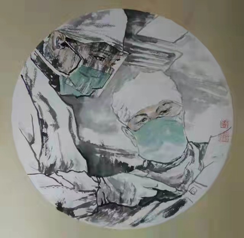 作者:窦洪涛 作品《紧急情况》.jpg 作者:窦洪涛 作品《紧急情况》.jpg