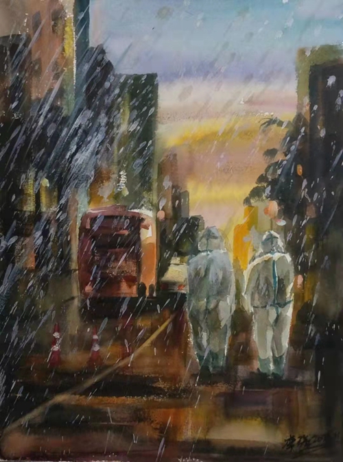 作者:李强 作品《风雨同舟》.jpg 作者:李强 作品《风雨同舟》.jpg